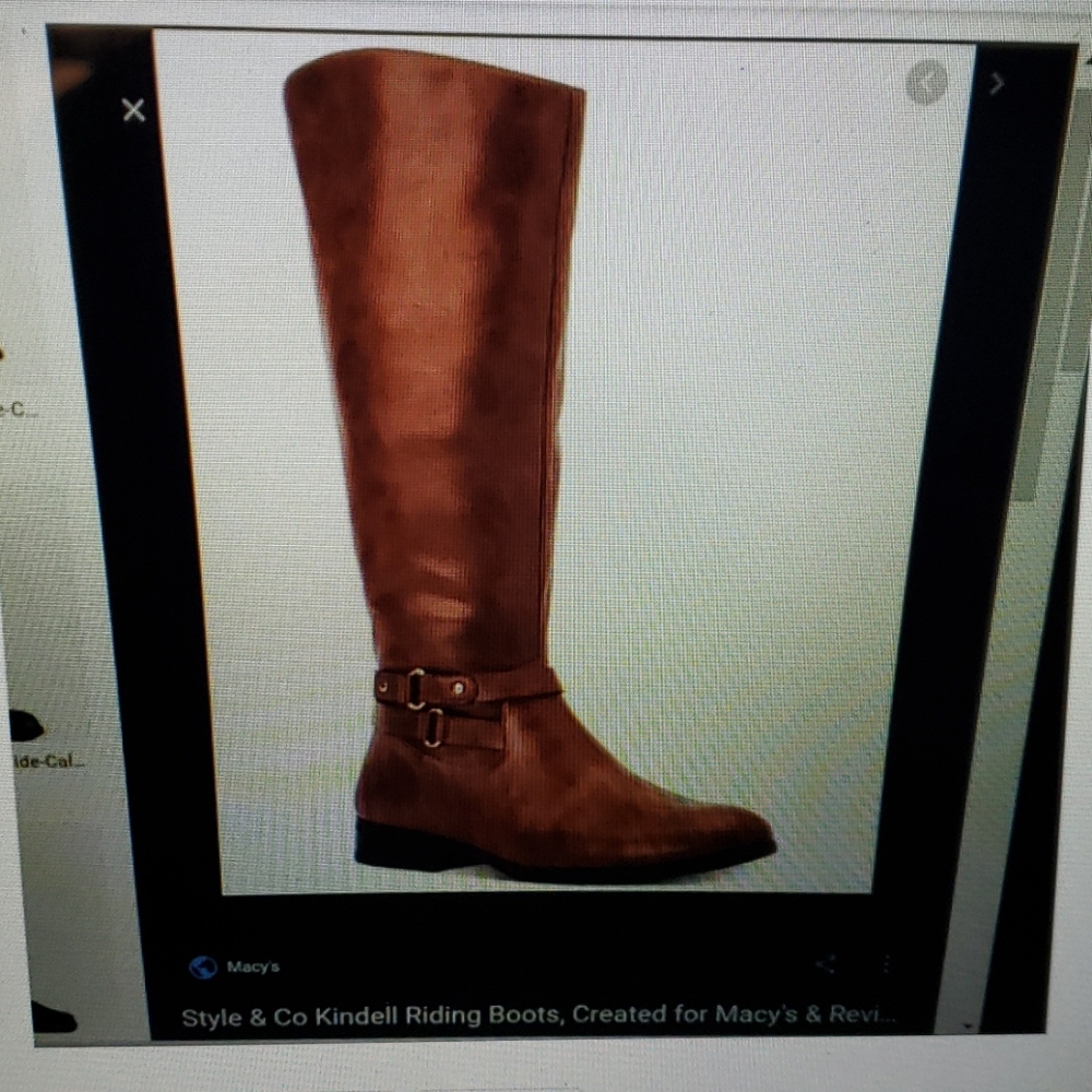 New Style & Co Kindell Riding boots